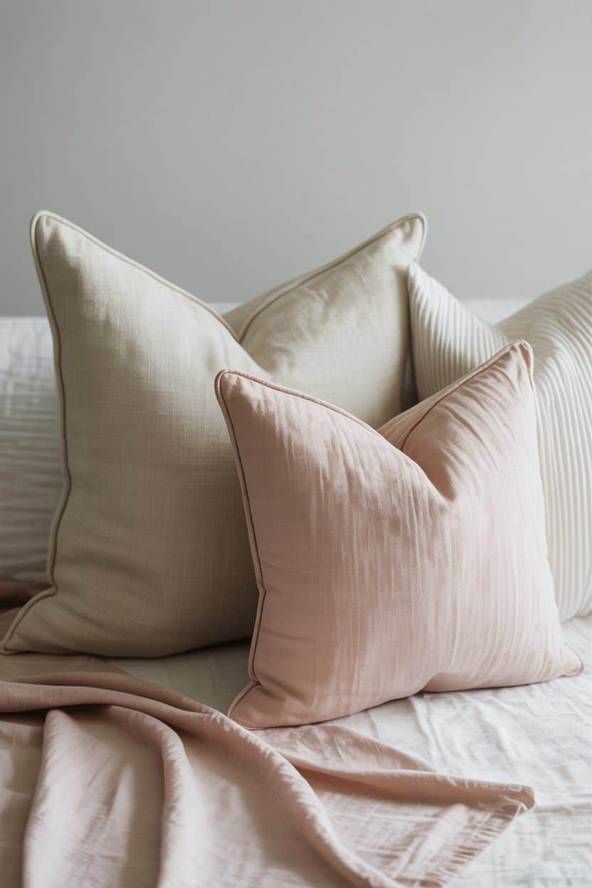 Comfortable textiles for relaxed interiors