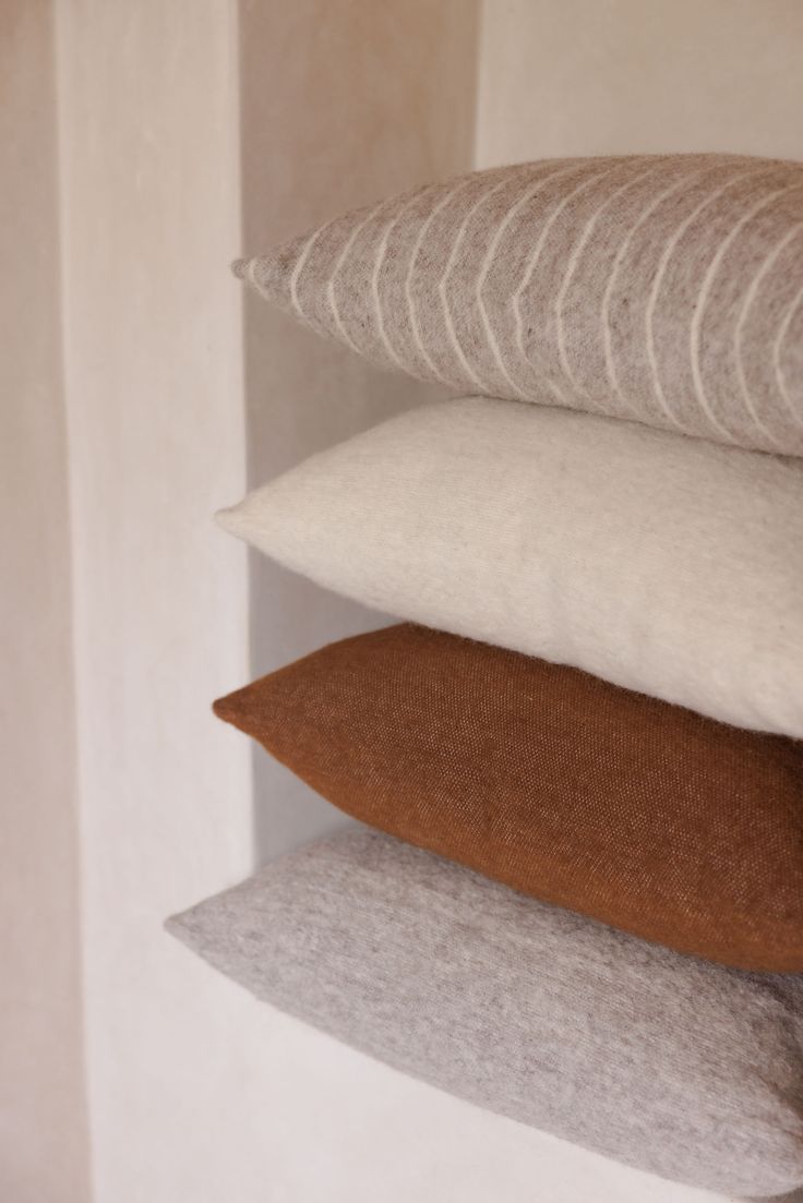 Layered textiles and soft interior details
