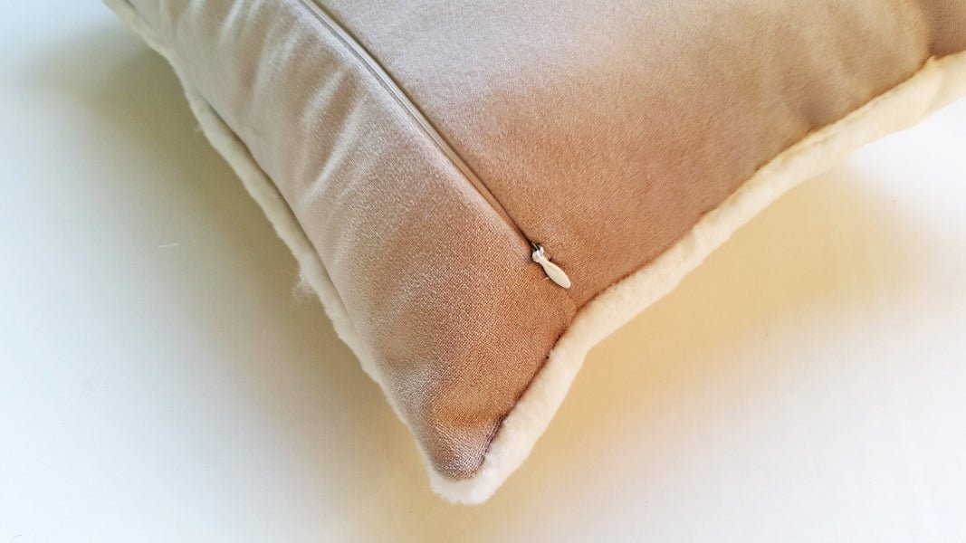 Plush Merino Shearling Cuddly Pillow - Image 2